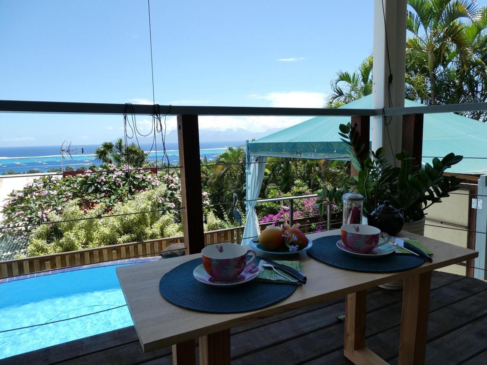 Maeva Sunset View Otel Punaauia  Dış mekan fotoğraf